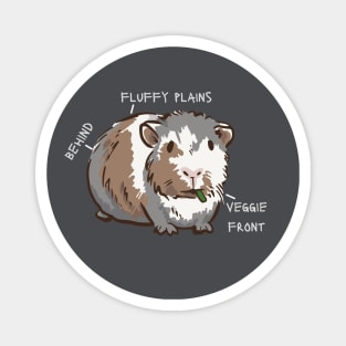 Anatomy Of A Guinea Pig With Funny Labels Magnet
